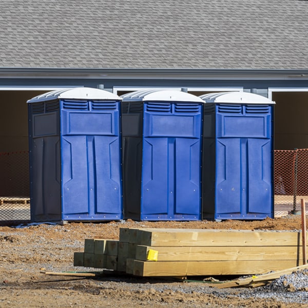 how do i determine the correct number of portable toilets necessary for my event in Ludington MI